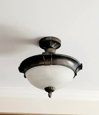 Semi flush mount ceiling light, View more