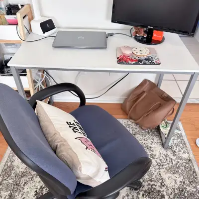 desk and office chair, View more