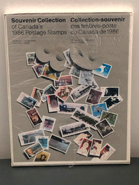 1986 Souvenir Collection Of Canada’s Postage Stamps/Album/Box