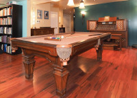 Legacy pool table and accessories