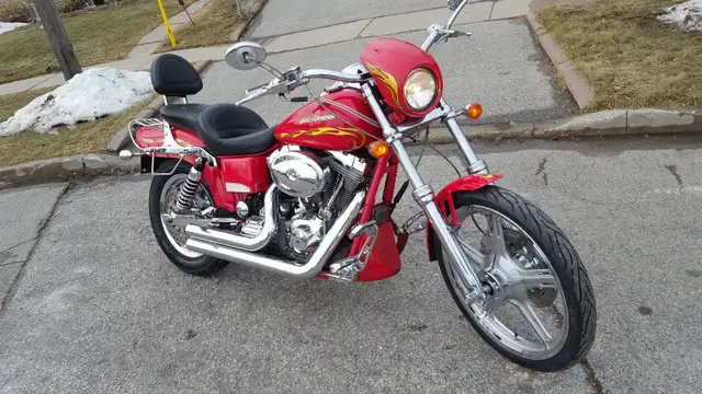 2001 Harley Davidson CVO WideGlide in Street, Cruisers & Choppers in City of Toronto - Image 2