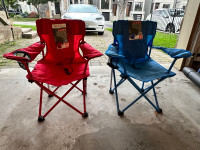 Kids’ Outdoor Camp Chairs Portable with Bag