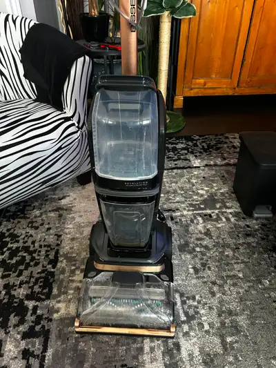 Bissell carpet cleaner. Nothing wrong with it. Have mostly tile and hardwood floors