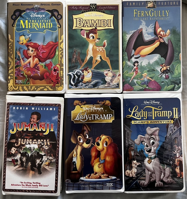 Disney VHS Tapes & Scooby Doo VHS CDs, DVDs & Bluray Calgary Kijiji