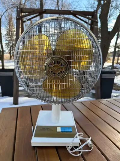 ヴィンテージ Torcan レトロ扇風機 886P-4 / カナダ製 インテリア Old