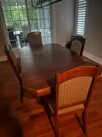 Table et chaise cuisine 