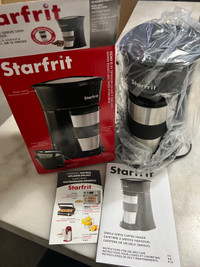 StarFrit Single Serve Coffee Maker, Travel Mug