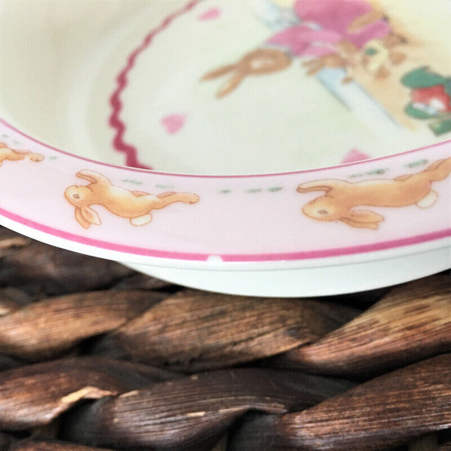 Royal Doulton BUNNYKINS Sweet Hearts Baby Porridge Cereal Bowl in Feeding & High Chairs in City of Toronto - Image 3
