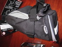 Brand New Bell Rucksack Bike Seat Storage Bags and Wheel Lights