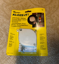 Brand New Thermor Kloze-It Automatic Sliding Screen Door Closer