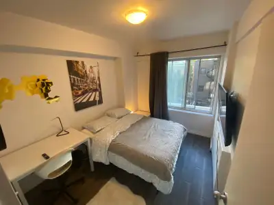 Fully Private Room Steps from McGill – All Included