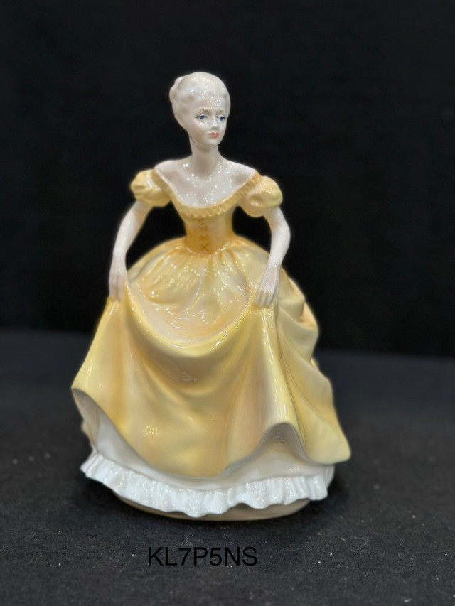 Vintage Coalport Lady of Fashion Emily figurine- made in England in Arts & Collectibles in Hamilton