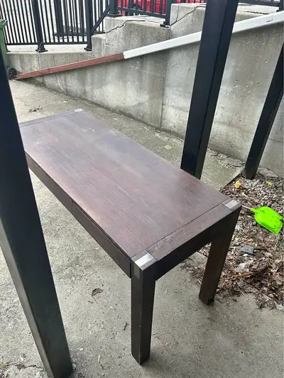 structube - frankfurt acacia wood desk 59'', View more