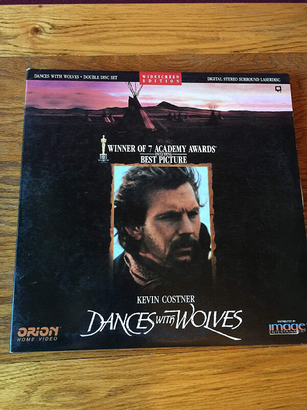 Dances With Wolves Laserdisc-2 disc set-Excellent in CDs, DVDs & Blu-ray in City of Halifax