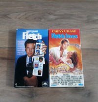 Fletch & Fletch Lives 2 VHS Lot Tested!
Chevy ChaseClassicComedy