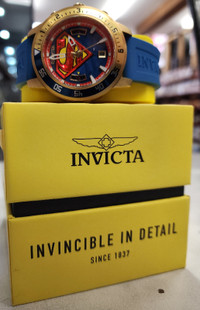 Invicta Superman 43589 Mens Stainless Steel Two Tone Limited