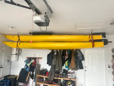 two necky kayaks for sale $800 a piece comes with paddles and skirts