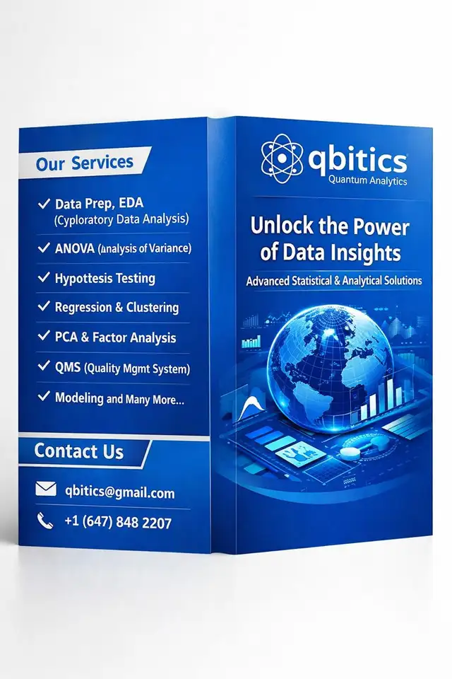 Research Statistics: Statistician/ Analysis & Reporting / SPSS