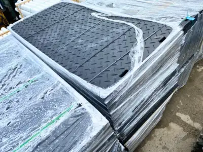 4′ x 8′ x 1/2″ Construction Mud Mats are designed to allow your heavy vehicles or machinery to drive...