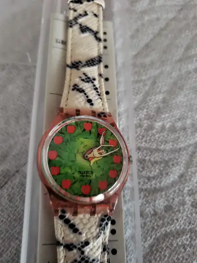 SWATCH VINTAGE WATCH ADAM &EVE, View more