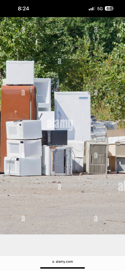 Free appliance removal, scrap metal pickup, View more