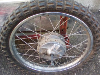 16 inch motorcycle front wheel / rimmade in Japan- drum brak
