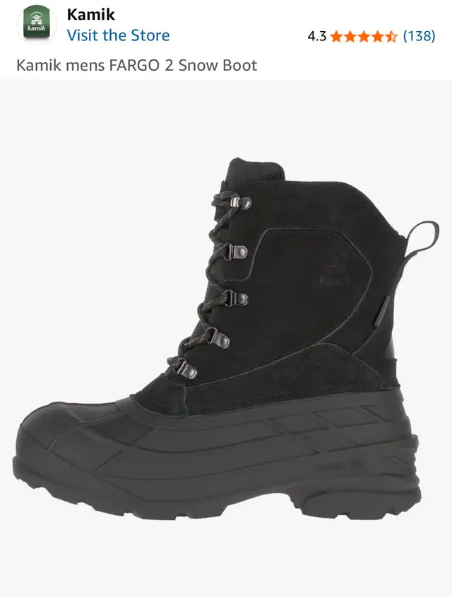 Kamik Fargo 2 Winter Boots in Men's Shoes in Sault Ste. Marie - Image 2