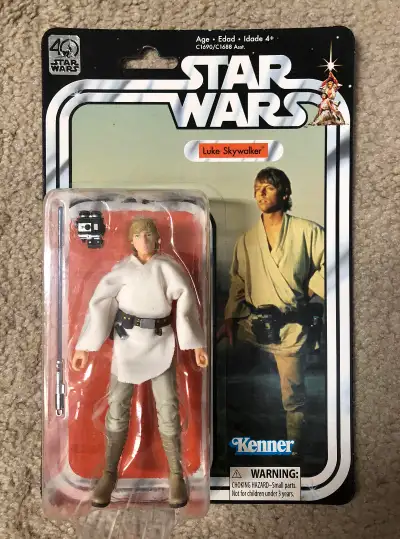 Star Wars 40th Anniversary Black Series Luke Skywalker, View more