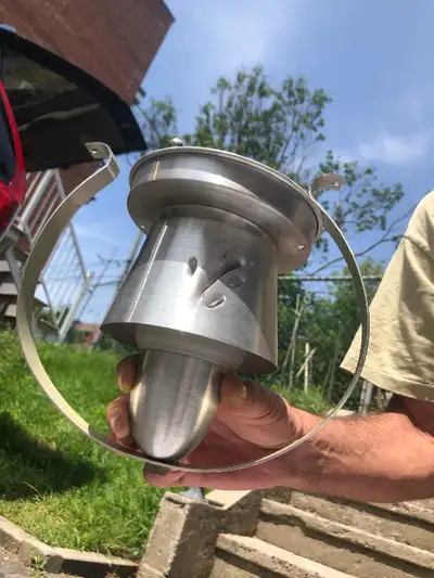 Plafonnier vintage stainless, View more