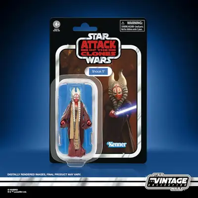 Star Wars the Vintage Collection AOTC Shaak Ti action figures, View more