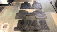 Chevy Traverse floor mats full set