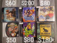 Sega Dreamcast  Games -  CIB