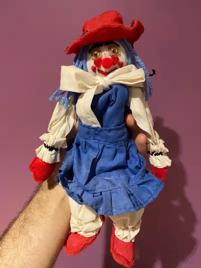 Vintage Clown Doll, View more