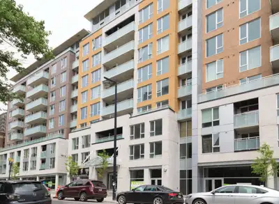 Beautiful 1 bedroom condo for rent in the heart of downtown Montreal - 7th floor - 502 square feet....