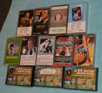 Lot de 20 Cassettes 4 Track Country Western et Quebecois