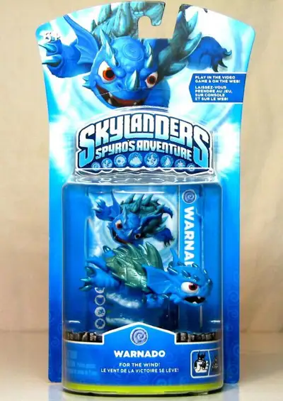 Selling a brand new sealed Series 1 Warnado Skylander. Figure can be used with Spyro's Adventure, Gi...