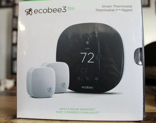 thermosta Ecobee 3 lite Sensors dans Appareils électroniques  à Saguenay