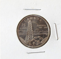 Canada 2005 P Alberta 25 cents Circulated Quarter