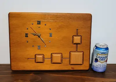 Telep Wooden Wall Clock, View more