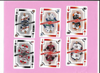 Hockey Cards: 2017-18 OPC Playing Card Inserts (Lot of 23 )