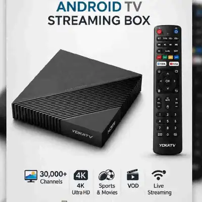 YokaTV 4K Streamer TV Box, View more