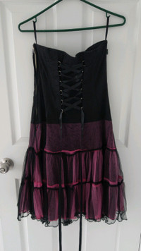 Tripp NYC strapless corset dress NEW