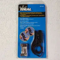 Ideal Coax Connector Kit w/ Push-On F-Connectors