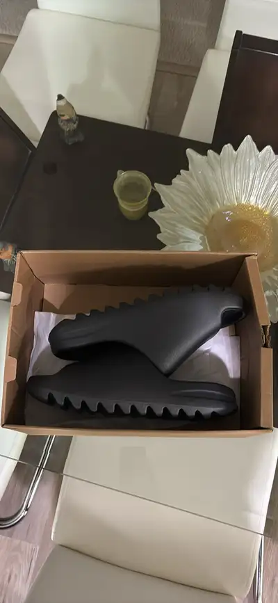 Onyx Yeezy Slides, View more