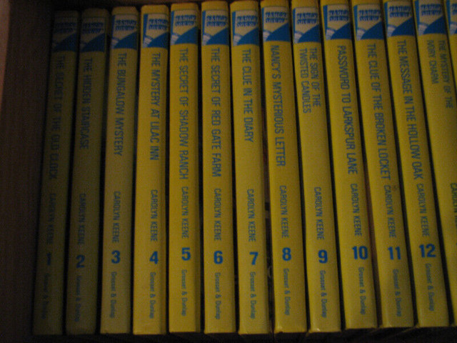 Nancy Drew hardcovers - Flashlight version - 25 books in Children & Young Adult in Vernon - Image 2