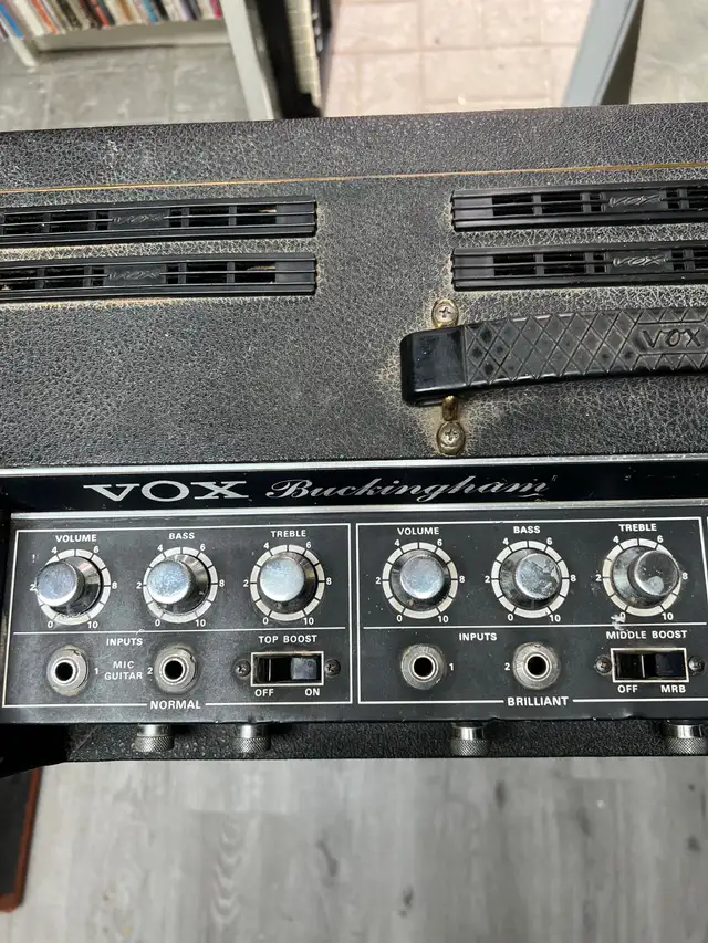 1968 VOX BUCKINGHAM SUPER REVERB V1121 with TROLLEY in Amps & Pedals in City of Toronto - Image 4