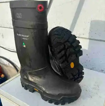 dunlop rubber work boots..., View more