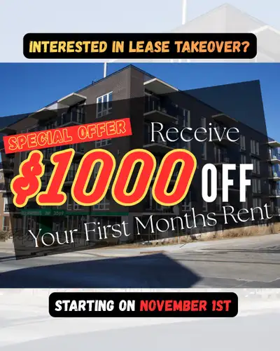 Looking for someone to take over our lease starting November 1 at The Ville, 3569 Dutch Village Road...