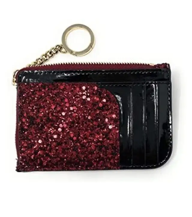 KATE SPADE - NWT - RED GLITTER CARD HOLDER / WALLET KEYCHAIN in Women's - Bags & Wallets in Kingston - Image 9