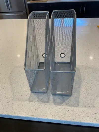 Paper Organizer - Desk Stationery Mesh Upright Filing System, View more